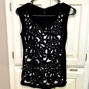 Ann Taylor cutout blouse